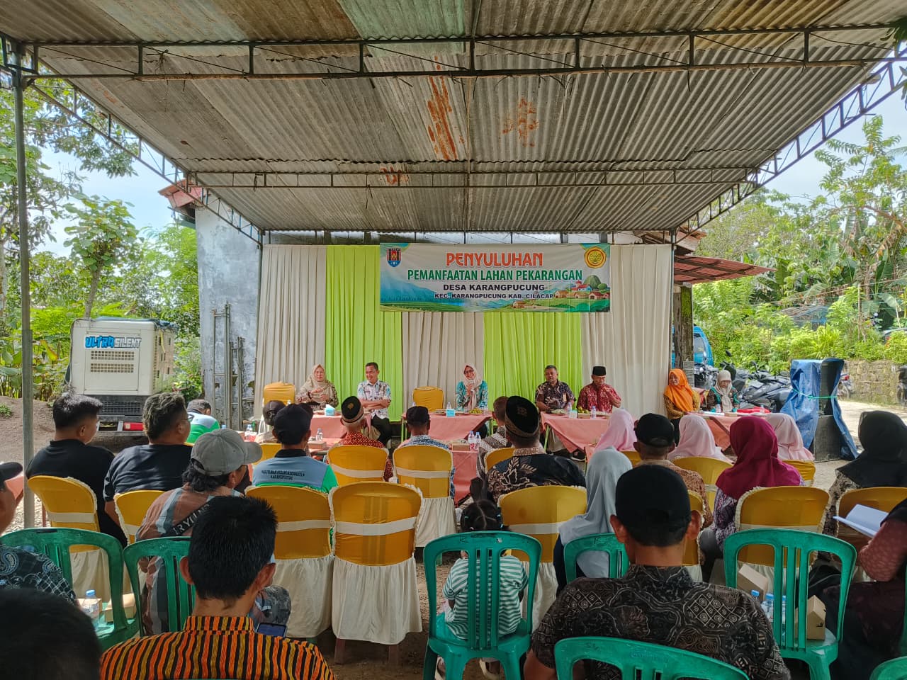 Perkuat Ketahanan Pangan, Pemdes Karangpucung Ajak Warga Manfaatkan Lahan Pekarangan