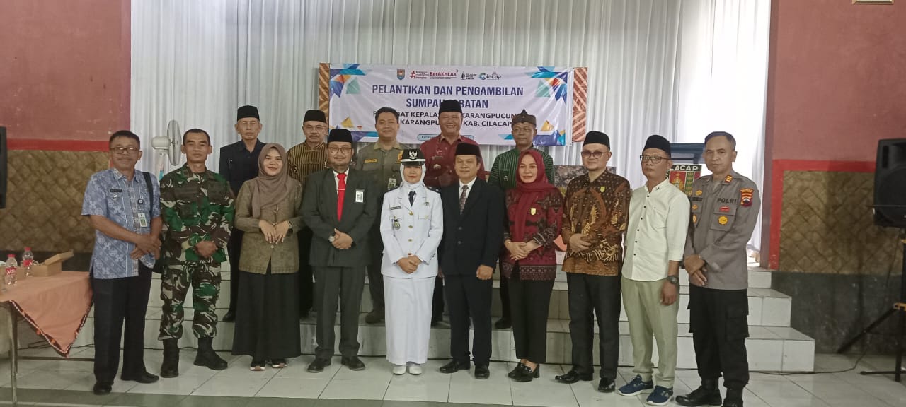 Pelantikan Pj. Kepala Desa Karangpucung